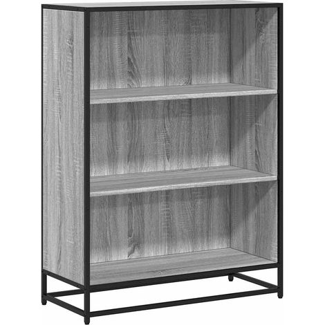 Maison Exclusive - Bücherregal Grau Sonoma 80,5x35x107,5 cm Holzw