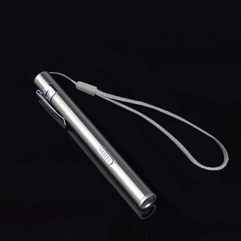Krankenschwester-Stiftlampe, medizinische Stiftlampe, USB-aufladbare LED-Edelstahl-Taschenlampe für Ärzte, Studenten und medizinisches Fachpersonal (1/5)
