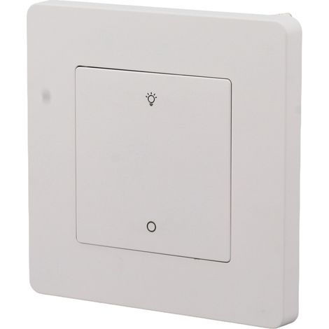 Interrupteur intelligent unipolaire avec variateur ou interrupteur Wi-Fi Zigbee 3.0 compatible avec Google Home (commande vocale, minuterie, 90-250 V, blanc). (1/5)