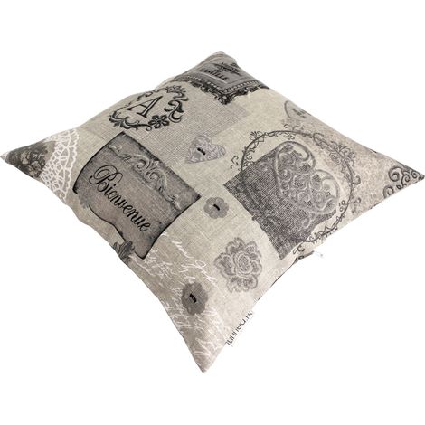 Housse de coussin GAVELLI Welcome 45x45 cm (1/5)