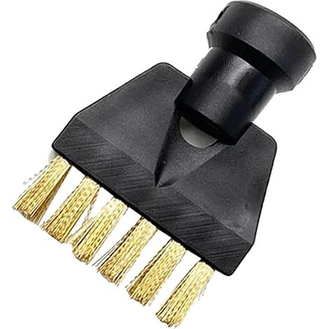 Ersatz-Flachbürste aus Kupfer, kompatibel mit den Dampfreinigern SC1/SC2/SC3/SC4/SC5/SC7/CTK10 – Strapazierfähiges Nylon für hartnäckige Flecken (1/4)
