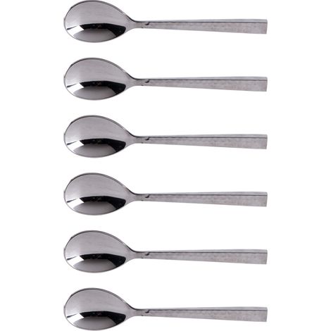 Table Passion - Coffret de 6 cuillères moka Martele