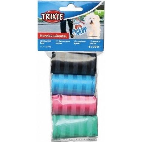 Trixie Dog Pick Up Hundekotbeutel 4 Rollen à 20 Stück Größe M