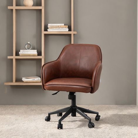 Chaise de bureau en similicuir mousse Nylon 58,5 x 62 x 91 cm (1/5)
