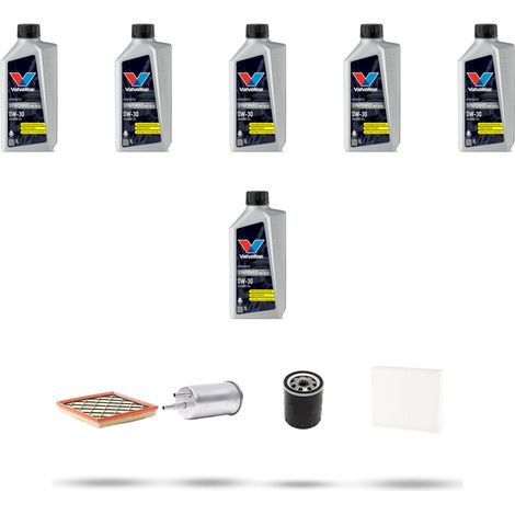 Kit tagliando 4 FILTRI e 6L OLIO compatibile con Volvo XC70 II 2.5 T6 183Kw dal 2015 al 2016 (1/5)