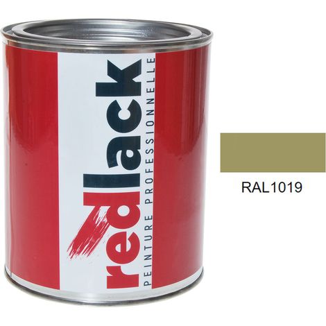 Barattolo da 1L di vernice – RAL 1019 – Grigio beige – multisupporto – Redlack