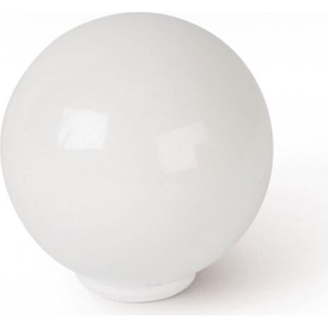 Bouton de meuble Boule blanc abs H.29 x l.28 x P.28 mm