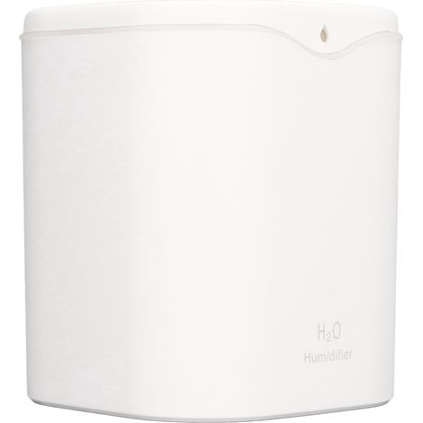 Humidificateur grande capacité pour la chambre et la maison, purificateur d'air à double pulvérisation de 2 L, diffuseur d'aromathérapie de bureau, blanc élégant. (1/5)