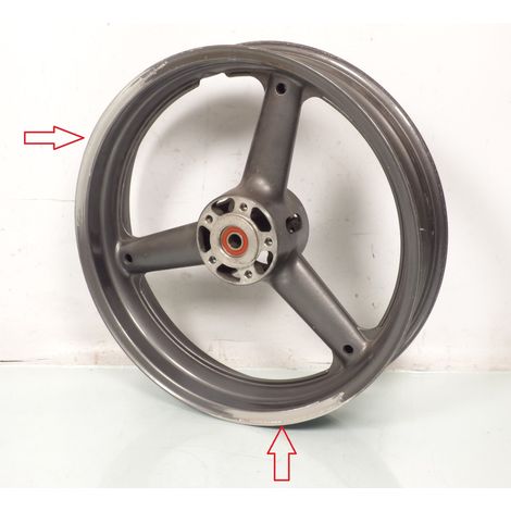[PRODUIT D'OCCASION] Jante avant origine pour Moto Suzuki 650 Sv S 1999 à 2002 AJW (1/4)