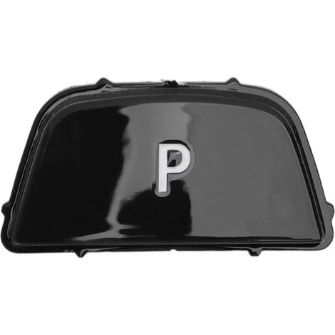 Pulsante P shift, look sportivo, copertura di ricambio per il parcheggio per Serie 3 F30 Serie 4 F36 F33 F32, guida a sinistra, nero (1/5)