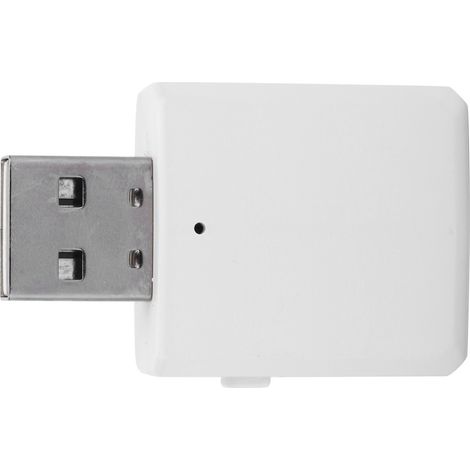 Émetteur Récepteur Bluetooth 5.0 Audio USB, Adaptateur 3-en-1 avec Connexions RCA AUX et Jack 3.5mm, Version Blanche
