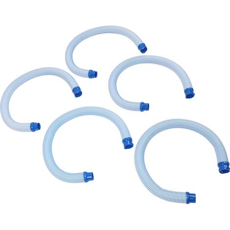 Lot de 5 tuyaux d'aspirateur de piscine de 1 m de long R0527700 avec verrouillage par rotation pour nettoyeurs de piscine MX6, MX8, X7, T3 et T5. (1/5)