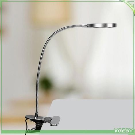 Lampe de bureau LED - FAFEICY - Modèle non spécifié - Clip 360° - Recharge USB - 3 températures, 10 niveaux (1/5)