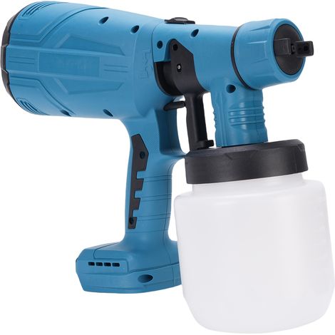 Pistolet à peinture sans fil portable, pulvérisateur électrique, moteur en cuivre, 6 buses, 3 modes de pulvérisation, 3 réglages de débit, compatible batterie Makita Star (batterie non incluse) 6 buse (1/5)