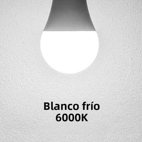Ampoule LED (blanc froid 15W, culot à vis E14), 220V, adaptée à l'éclairage quotidien du salon. (1/5)