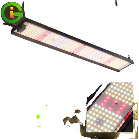 Lampe de culture LED, panneau quantique à spectre complet, adaptée à tous les stades de croissance (1/5)
