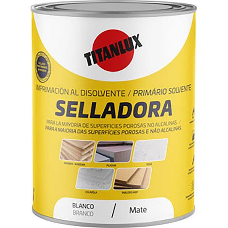 Selladora imprimación al disolvente blanco mate 750 ml (1/2)