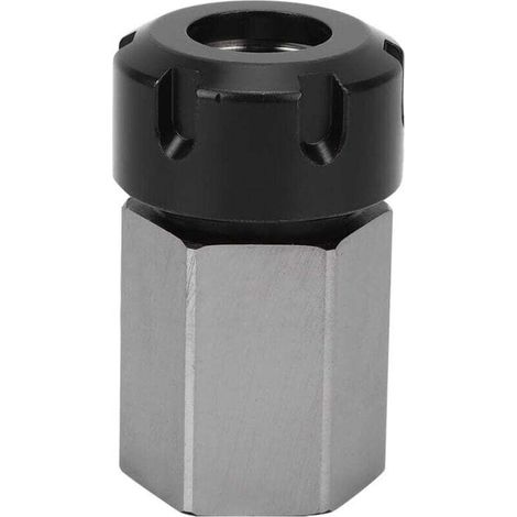 Support de Mandrin de Pince Hexagonale de Bloc de Pince Er25, Pince Hexagonale Er Haute Résistance en acier au Carbone argenté Pour Machine de Découpe de Gravure de Tour Cnc(Er25) (1/4)