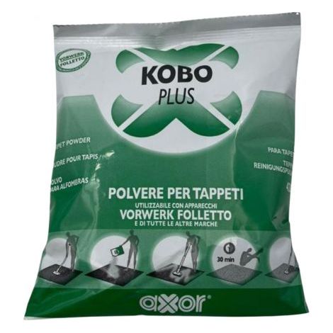 FOLLETTO POLVERE PULIZIA TAPPETI 420 G