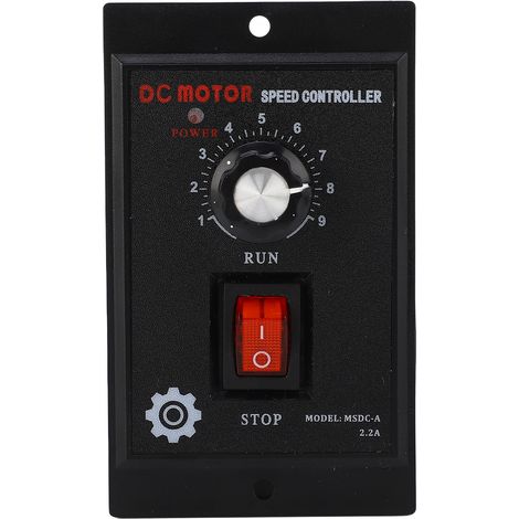 Drehzahlregler für Gleichstrommotoren, 110 V AC Eingang, 110 V DC Ausgang, Motorregler-Steuerschalter, 400 W (1/5)