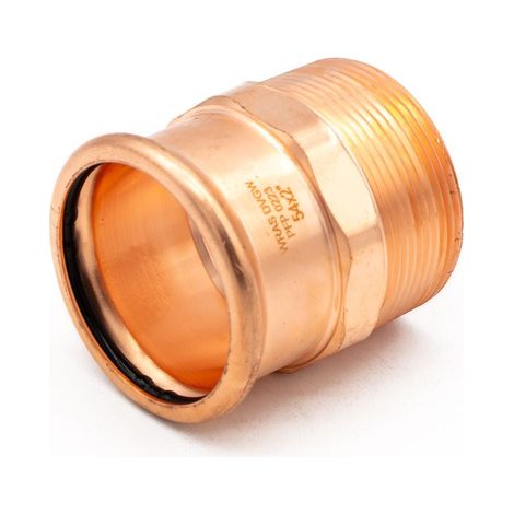 PrimaPress 54x2" Copper Press Fitting Coupler for Gas & Water (1/3)