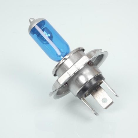 Glühbirne h4 blau 12v 60/55w Typ p43t rms für Motorrad Roller (1/3)