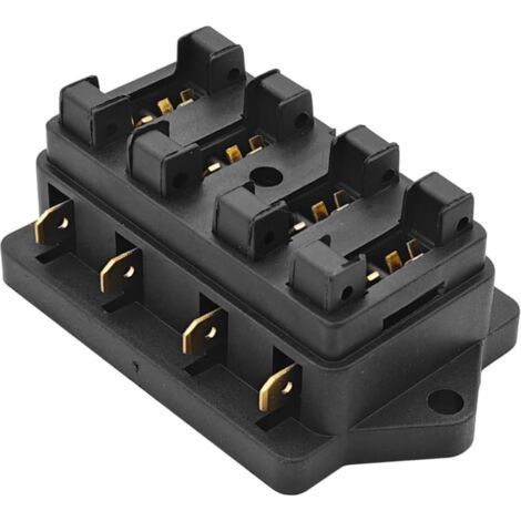 4 Way Car Fuse Holder Medium Blade Car Fuse Box (1/4)