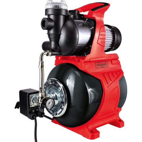 Bomba electrica de jardin 1000 W 4300 l/h tanque de 19 l Scheppach hww1000