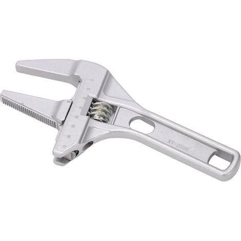 Clé réglable à grande ouverture de 7 à 70 mm en alliage d'aluminium, outil de serrage pour salle de bain (1/5)