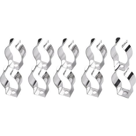 Collier ressort porte-outils - 25/37mm, pour râteau et pelle (1/5)