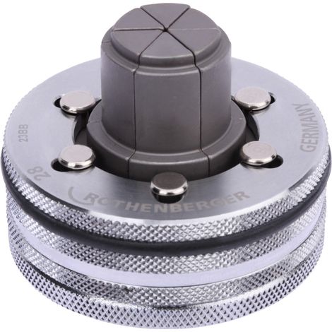 Tête d'expansion ROLOCK, zone de travail D. 28 mm, poids 0,39 kg