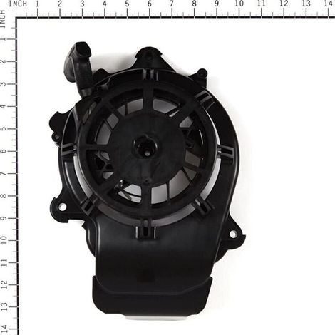 Lanceur à rappel noir pour tondeuses à gazon, compatible avec les modèles Briggs & Stratton 594062, système de démarrage manuel robuste pour entretien de jardin (1/3)