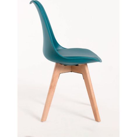 Sillas Comedor - Silla Synk Basic - Verde azulado