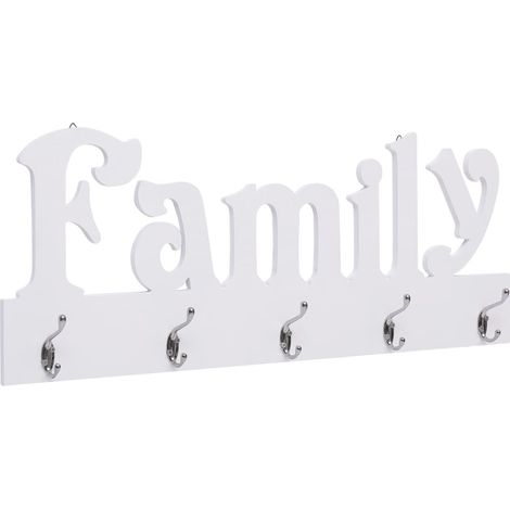 Porte-manteau mural FAMILY 74x29,5 cm (1/5)
