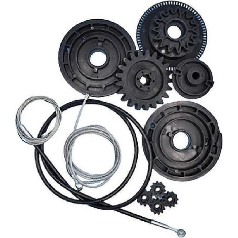 6398200442 Reparatursatz für die Führungsschiene des elektrischen Schiebetürverriegelungssystems rechts für Mercedes Vito Viano W639 W447 (1/5)