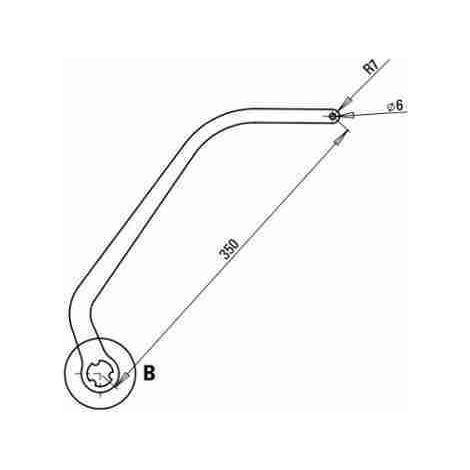 Coppia Bracci Nd6 Per Automazione N1d Bianco Ral 90 Automatismi Faac 5731