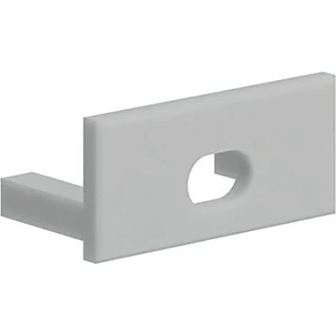 Embout en plastique pour profil LED pour KL1889 (trou de câble)