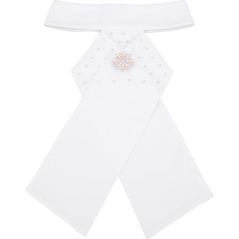 Cravate équitation adulte en coton peigné, cravate de cheval, équipement équestre pour monte. (1/5)