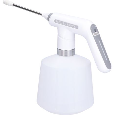Arrosoir électrique rechargeable à main avec pulvérisateur automatique et bec réglable, 2 L, pour jardin. (1/5)