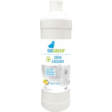 IDEGREEN - Crème à récurer - Ecocert - 1L