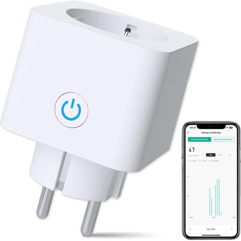 Prise Connectée WiFi 16A 3680W, 1PC (1/5)