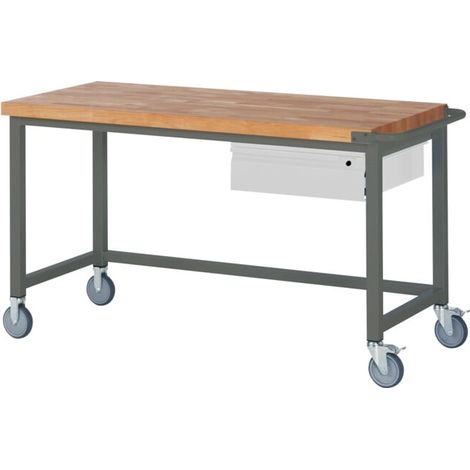 Etabli mobile STIER Premium avec 1 tiroir, lxPxH 1 500x700x880 mm (1/5)