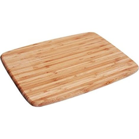 Excelsa Eco Living Tagliere da Cucina in Legno di bambù, Naturale, 25 x 35 cm (1/2)