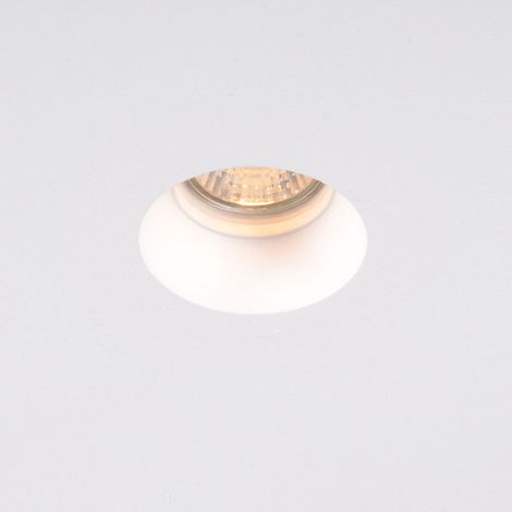 Smart Recessed Spotlight White 13 cm Round Incl. Wifi GU10 50mm - Gypsy