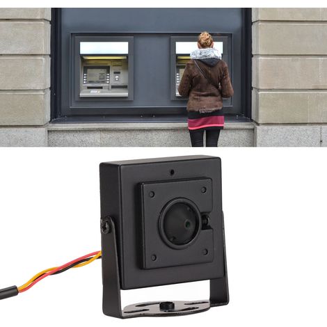 Mini Caméra Analogique 2MP, Lentille 3.6mm, Compatible Sony 323, 0.01 Lux, Idéale pour Surveillance Discrète
