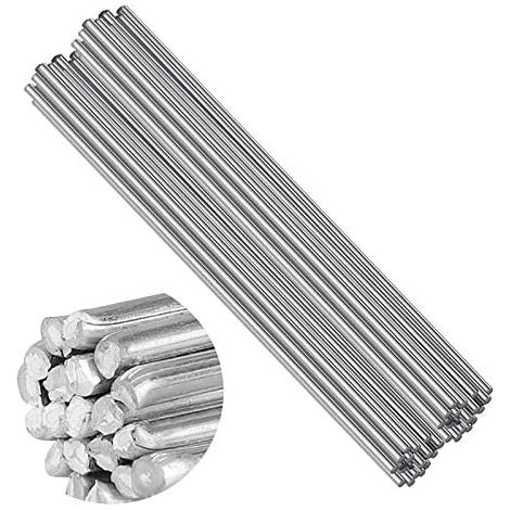 Baguette de Soudure, 50 pièces électrodes de soudage soudure en aluminium à basse température de 2,0 mm - Tiges de soudure faciles à fondre - Résistance à la corrosion (50 cm) (1/5)