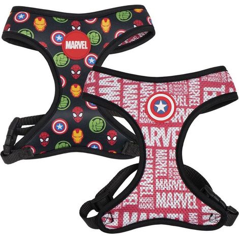 Imbracatura per Cani Marvel M/L Rosso (1/5)