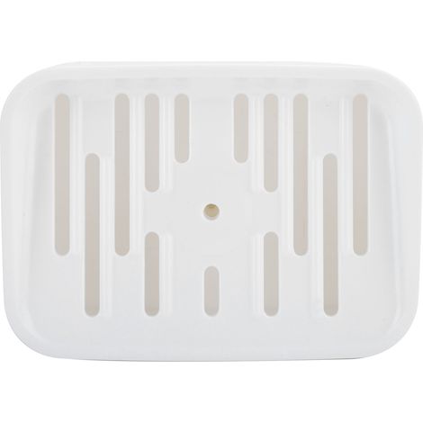 Distributeur de liquide vaisselle à pression, distributeur automatique de savon liquide pour évier de cuisine ou plan de travail, blanc (1/5)