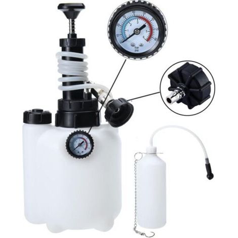 3L Purgeur de Liquide Frein Voiture Purge Purgeur de Freins Adaptateur E20 Universel de Kit vidange de Frein Manuel (1/5)