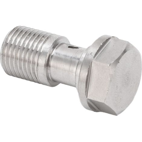 Boulon Banjo 7/16in-24 avec limiteur 1,5mm en acier inoxydable pour conduites de frein, d'embrayage et alimentation d'huile turbo (1/5)